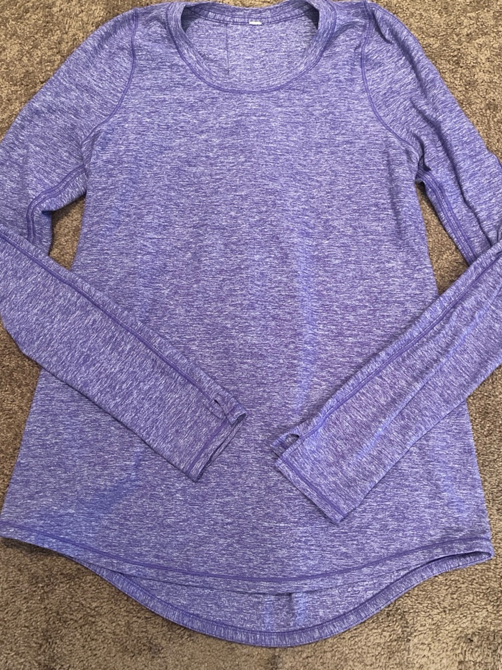 lululemon athletica Purple Long-Sleeve